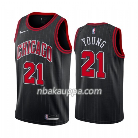 Chicago Bulls Thaddeus Young 21Nike 2019-2020 Statement Edition Pelipaidat Swingman - Miesten